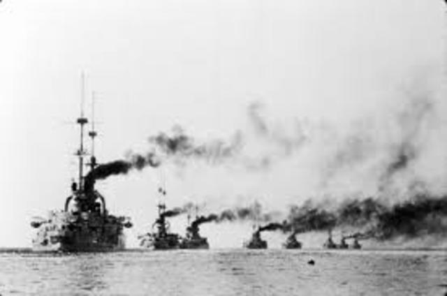 La armada naval alemana tenia controlado el mar Báltico