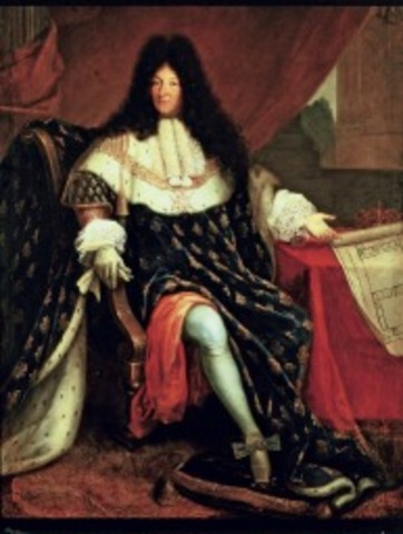 Ludvig 14 erklærer seg eneveldet i Frankrike