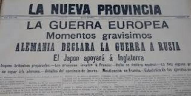 Italia le declara la guerra a Austria-Hungria