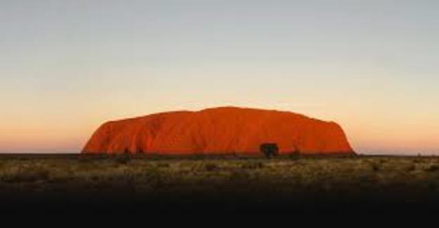 Uluru back to their traditional owners