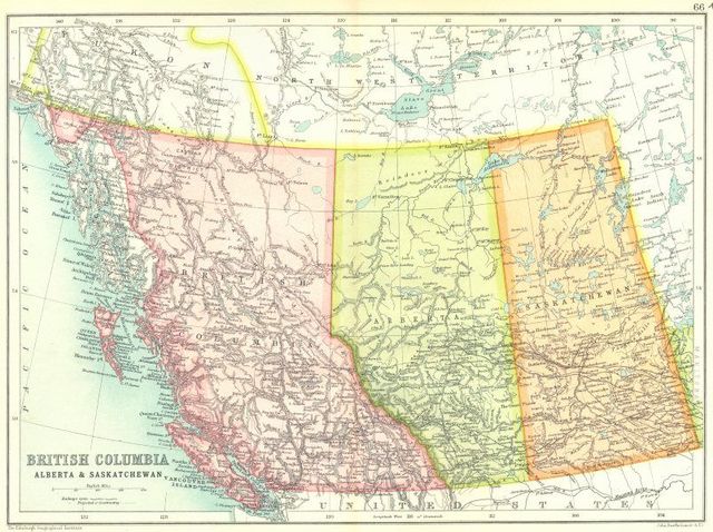 Alberta et Saskatchewan joindre à la conféderation
