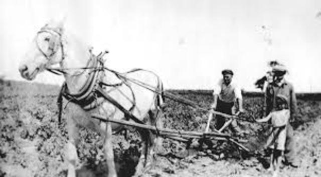 Farming in 1830s
