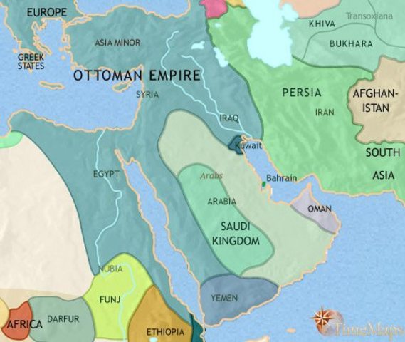 The Ottoman Empire spread to Africa, the Middle East and Southern Europe.