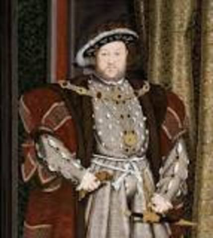 King Henry VIII Reign