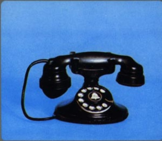 Between the 1920's- 1930's the telephone design was changed to a french style