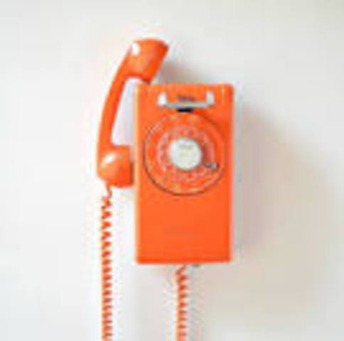 In 1960's people had rotary dial phones where they have switchboard operators who would connect lines.