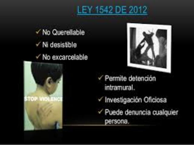 LEY 1542