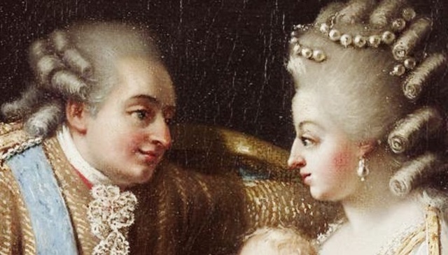 La boda de Luis XVI y Maria Antonieta