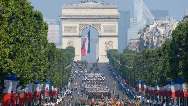 Primera celebración del Día de la Bastilla