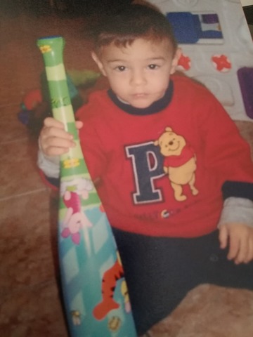 Yo y  mi sueño de ser beisbolista