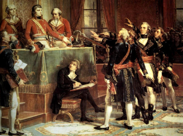 Napoleón derroca el Directorio y se declara Primer Cónsul