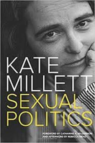 Se publica "Política sexual" de Kate Millett