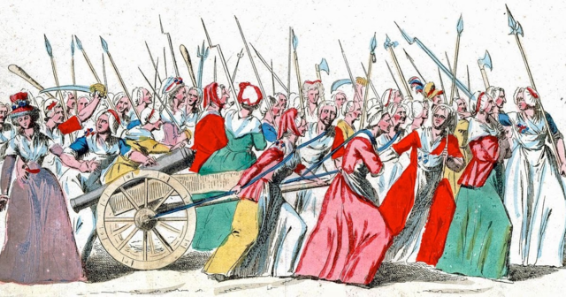 Marcha de las mujeres al palacio de Versalles