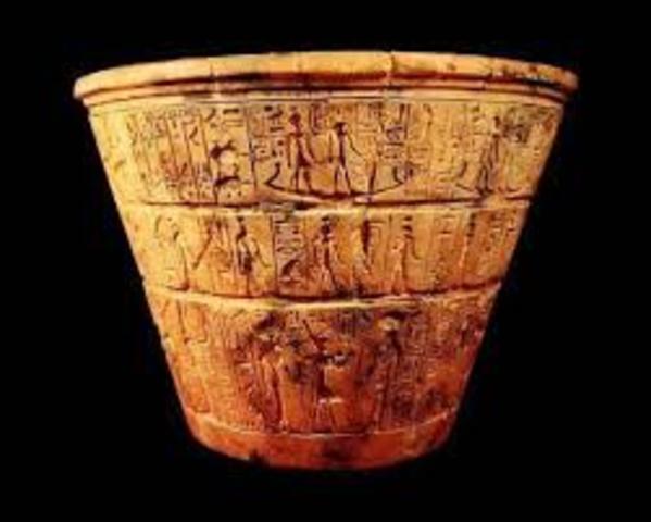 Primer reloj Clepsidra o reloj de agua