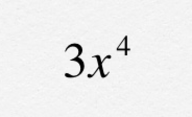 Descartes introdujo la notación exponencial.