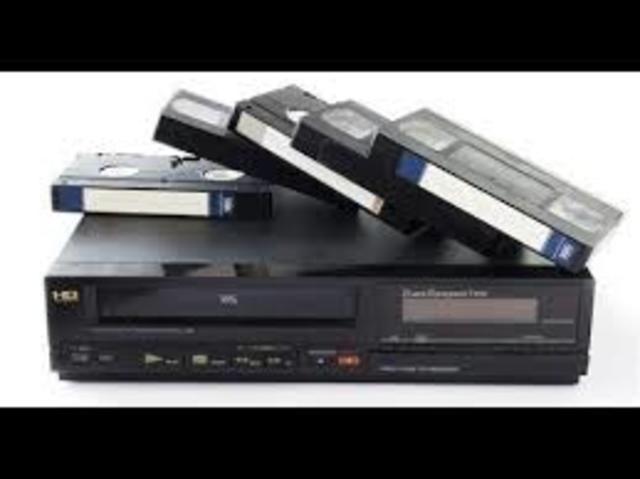 VÍDEO CASSETE - GRAVAÇÃO