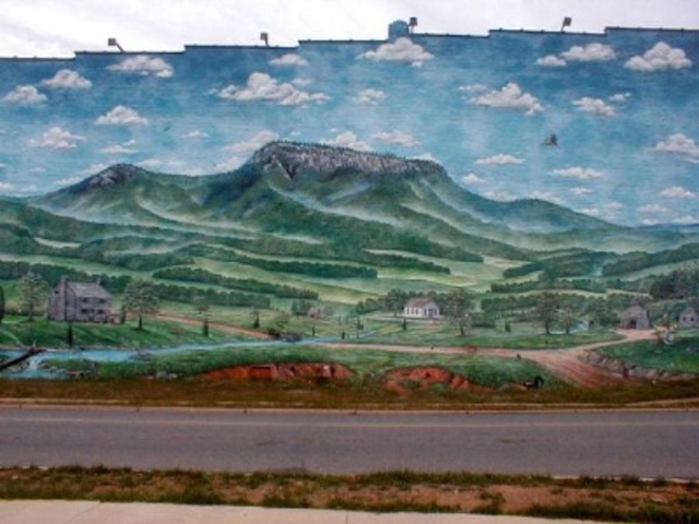 American victory over british atop Kings Mountain in South Carolina