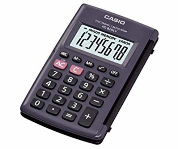 CALCULADORA DE BOLSILLO