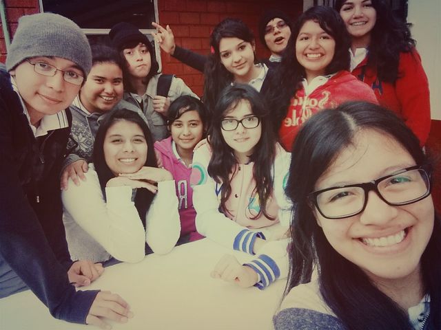 Entrada a la Preparatoria.