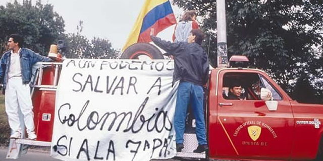 Principales líderes de la Constitución de 1991.