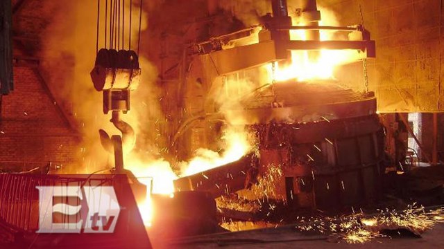 Inyección de aire caliente en altos hornos