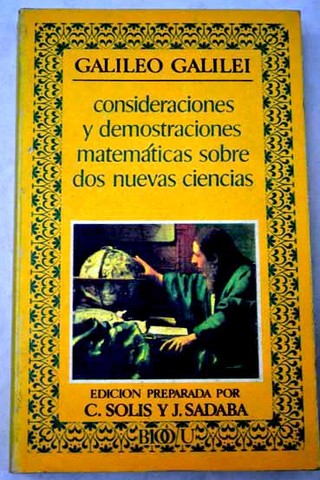 "Consideraciones y demostraciones matemáticas sobre dos ciencias nuevas"