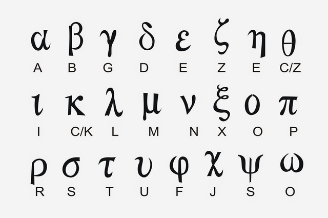 La escritura alfabética aparece en Grecia