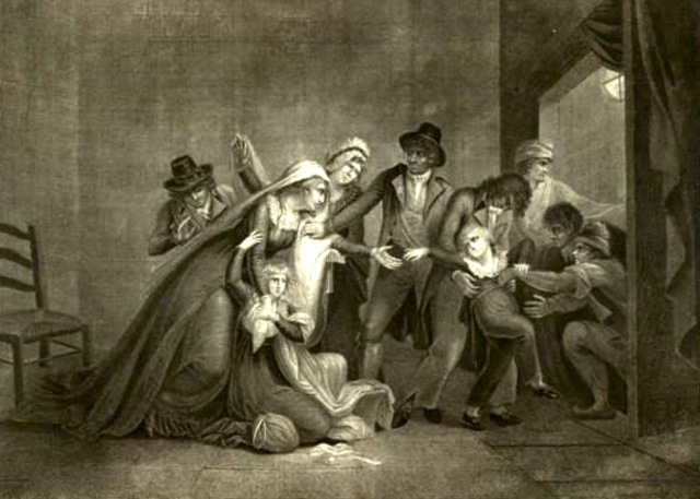 Luís XVI huye de Paris a Varennes.