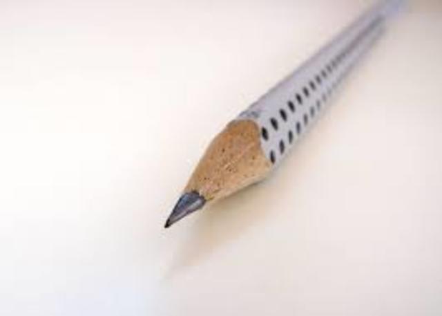 Aparición del lápiz