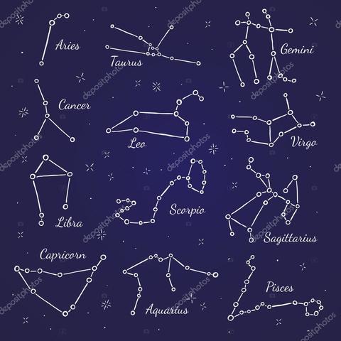 Se descubren las constelaciones.