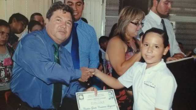 Me dieron diploma de primer lugar
