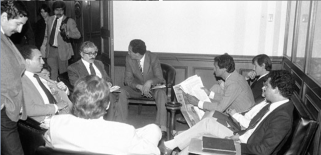 Principio de acuerdo con el M-19