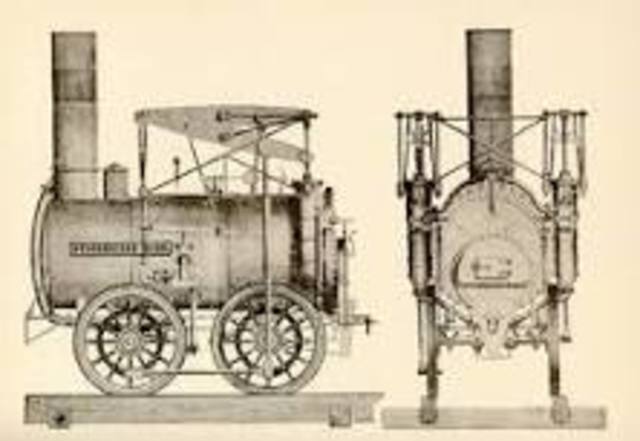 Locomotora a vapor, Richard Trevithick