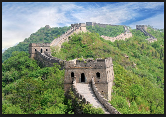 Den Kinesiske mur blev bygget