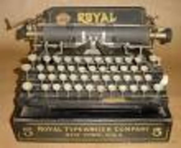 Máquina de escribir estándar