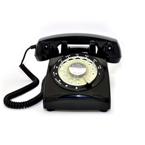 The first rotary dial handset