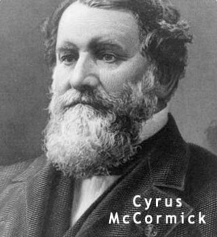 Cyrus McCormick Dies