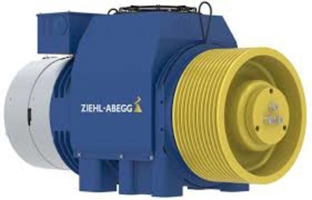 Otis developed the gear-less traction system involving cables and electricity that would become the most common way to run an elevator