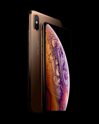The iphone XS (max)