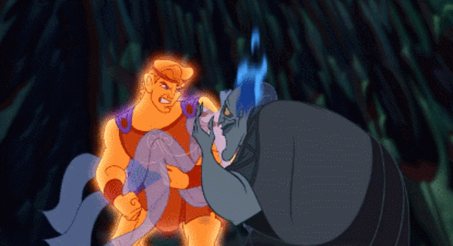 Hercules Saves Meg From the River of Death