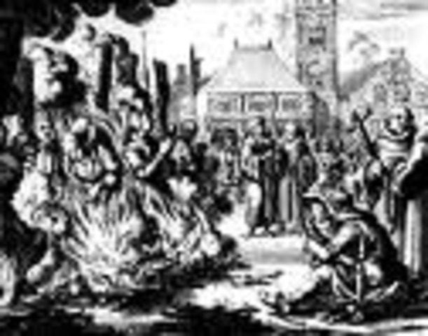 Witch hunts begin to decrease in France