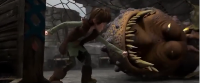Hiccup Gets Good At Fighting The Dragons