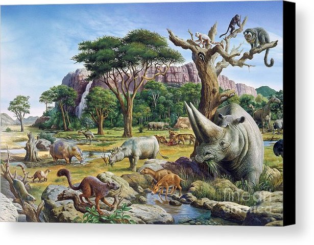 Paleogeeni illustratsioon