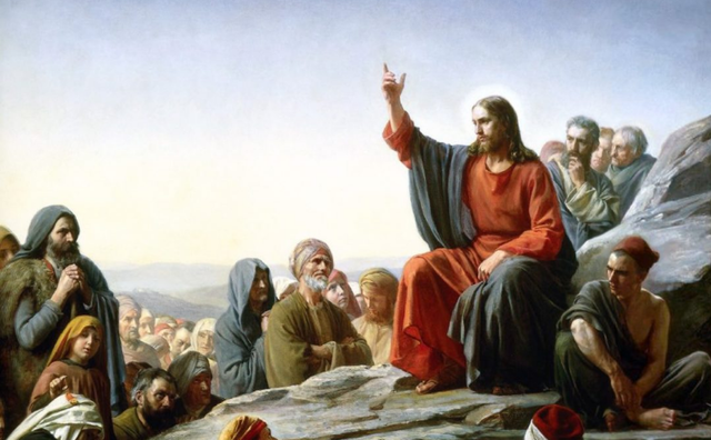 Jesus begins preaching