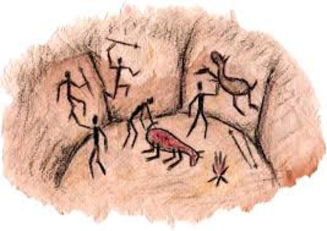 Início de tudo... Imagem nas cavernas