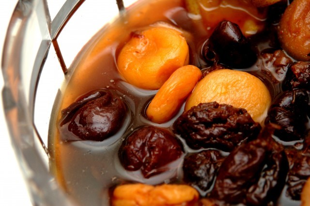 water and lemon juice sweetened with honey