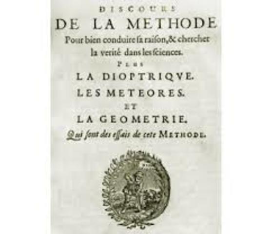 Descartes escribió Discurso del método para conducir bien a la razón y buscar la verdad en las ciencias