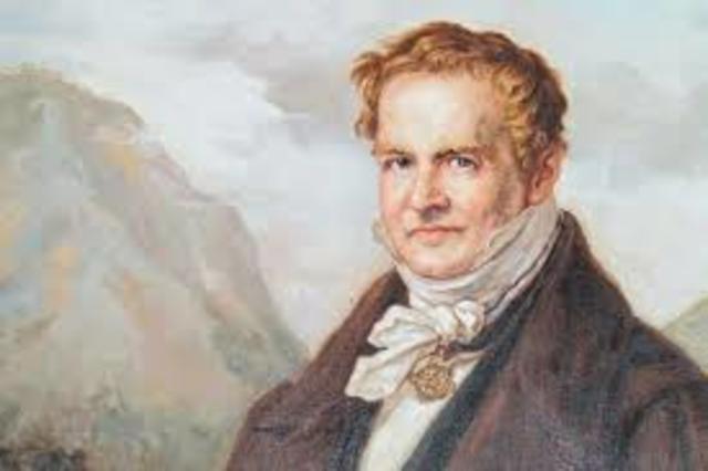 Nacimiento de Alexander Von Humboldt