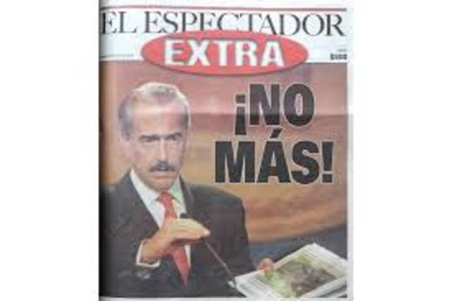 Rompimiento de Dialogos de Paz