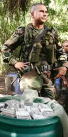 Guaca de las Farc encontrada por Militares